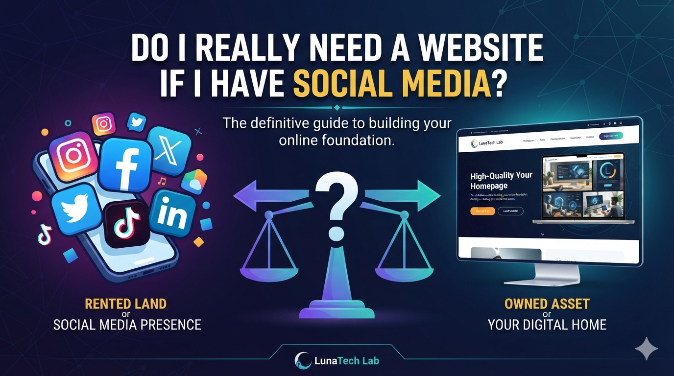 Do I Really Need a Website If I Have Social Media?